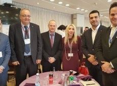 From left to right: Eran Cohen, Leon Amiras, Ambassador Salina Shambos, Mr. Sofronis Papageorgiou and Gastón Saidman.