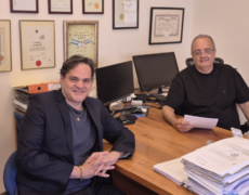 With Attorney León Amiras, President of the Israel-Cyprus Chamber of Commerce
