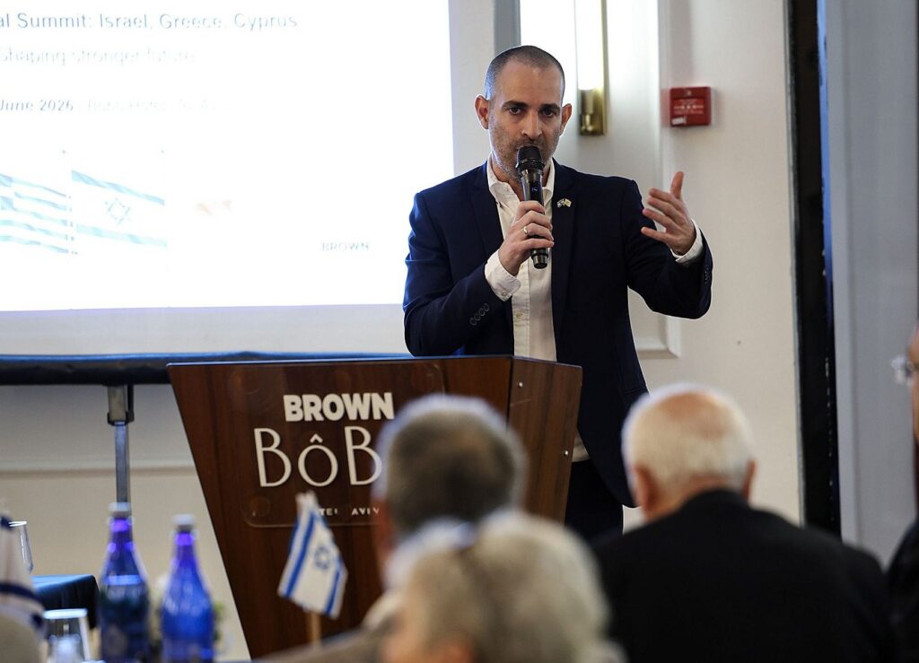 CEO of the Israel-Cyprus Chamber of Commerce Eran Cohen